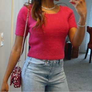 Pink Fluffy Sweater💕